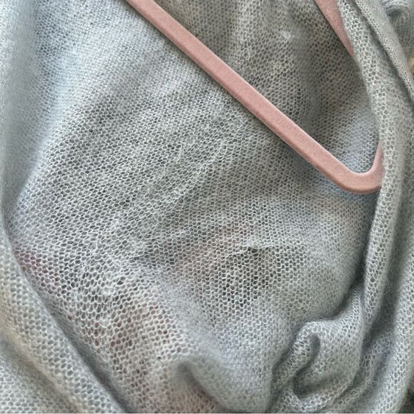 MaxMara Leisure Soft Blue Knitwear Wrap Cardigan in light blue - Picture 10 of 10